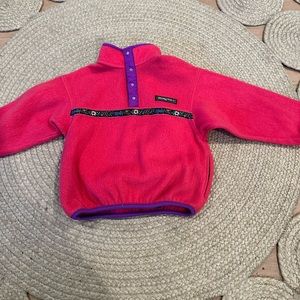 Obermeyer pullover vintage hot pink girls hoodie 3T